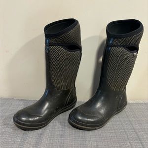 Bogs Plimsoll Herringbone Tall Waterproof Boots